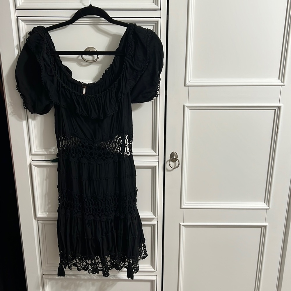 Free People crochet dress